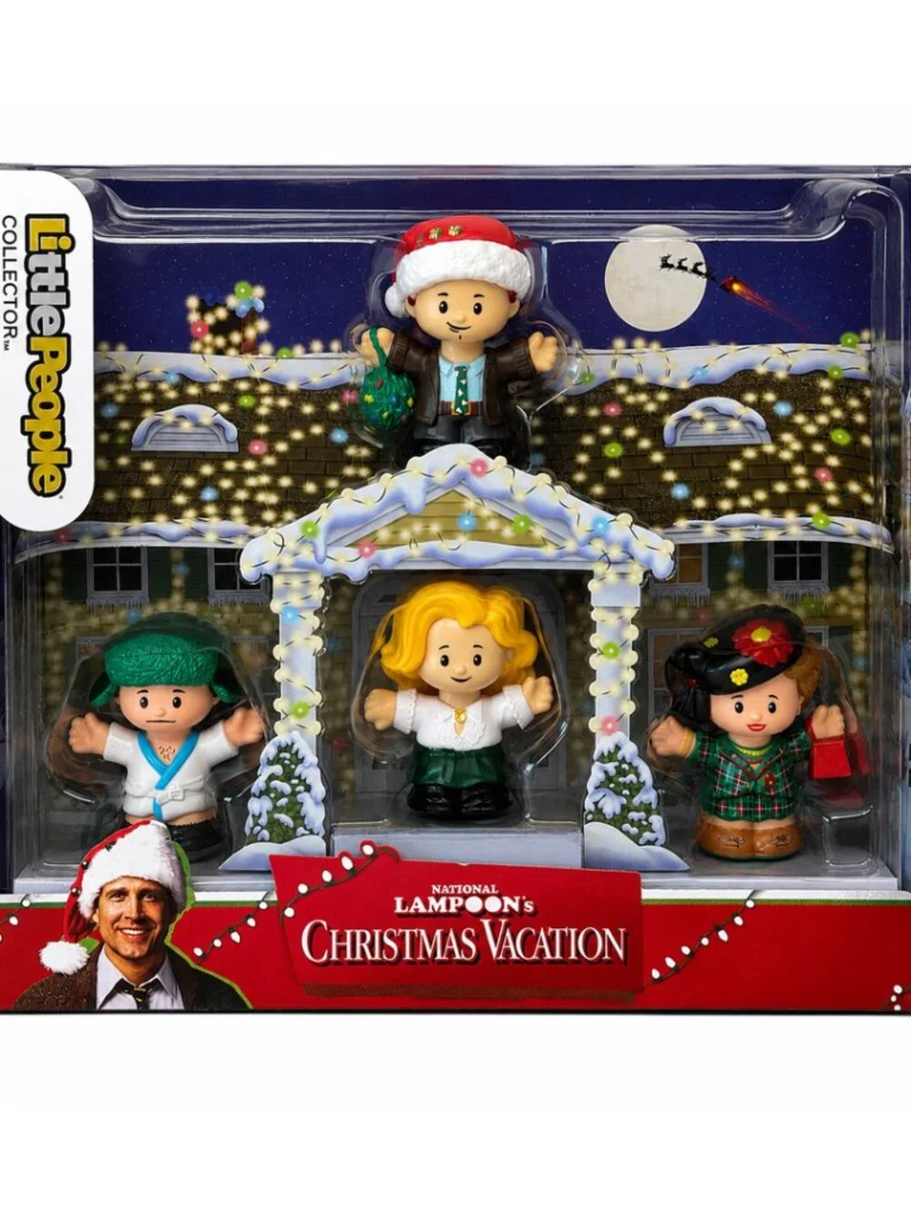 Fisher-Price Little People National Lampoon’s Christmas Vacation 4-Figure NEW
